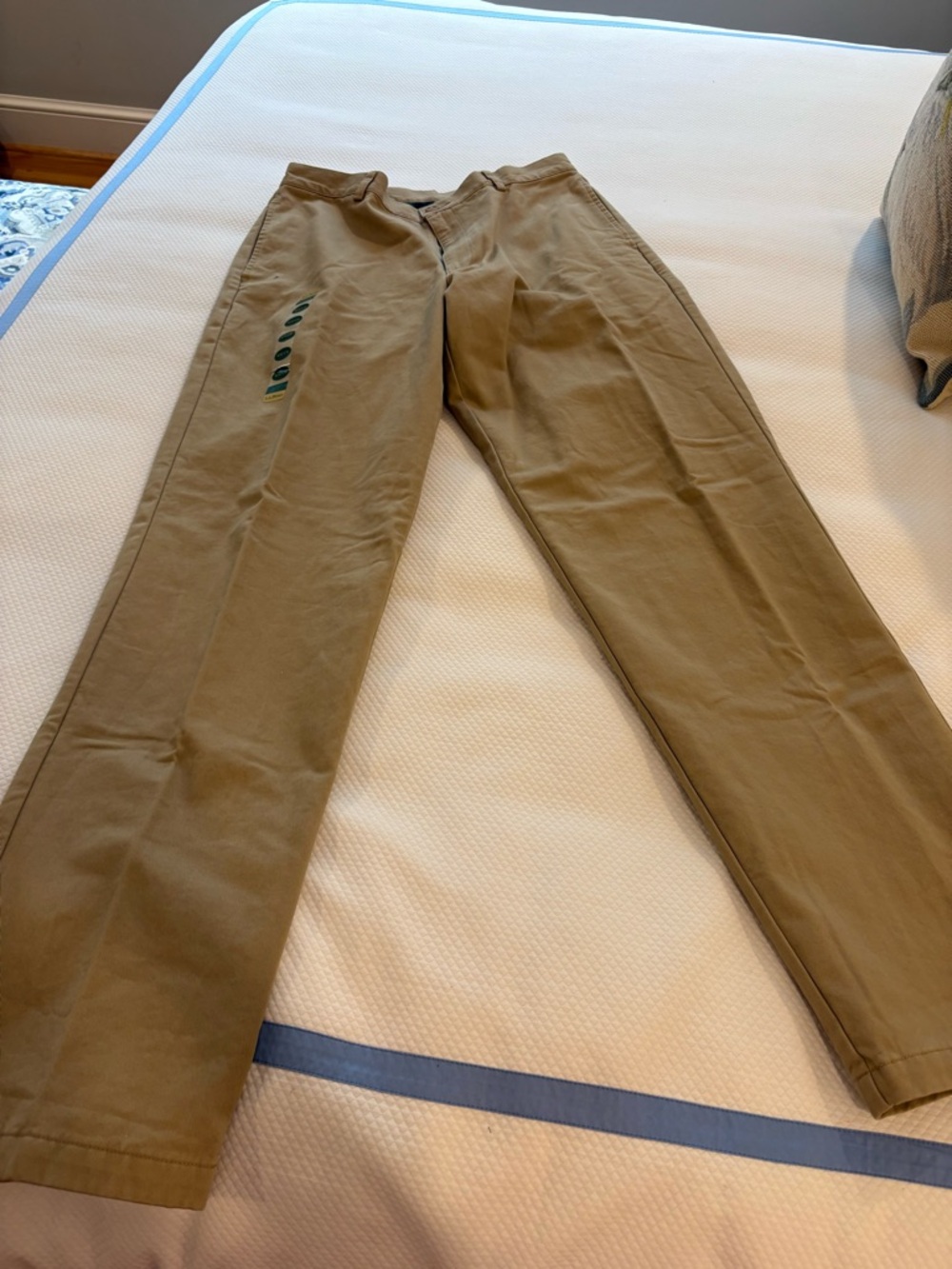 L.L. Bean Men's Straight-Leg Chinos in Khaki